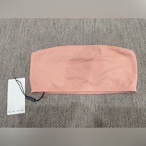 NWT, Shan Elegant Pink Bandeau Top, size 8
